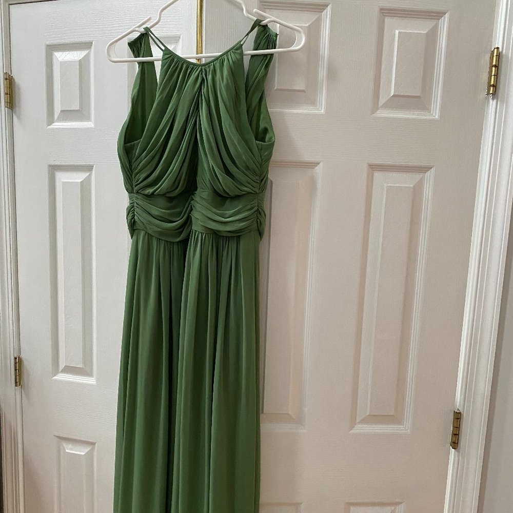 Dessy Bridesmaid Dress- Size 4- Clover